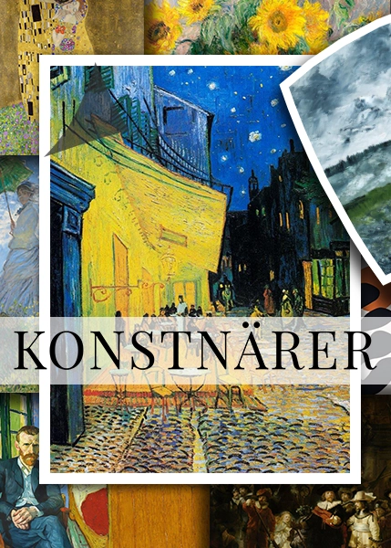 KANDA KONSTNARER RUTA vit banner