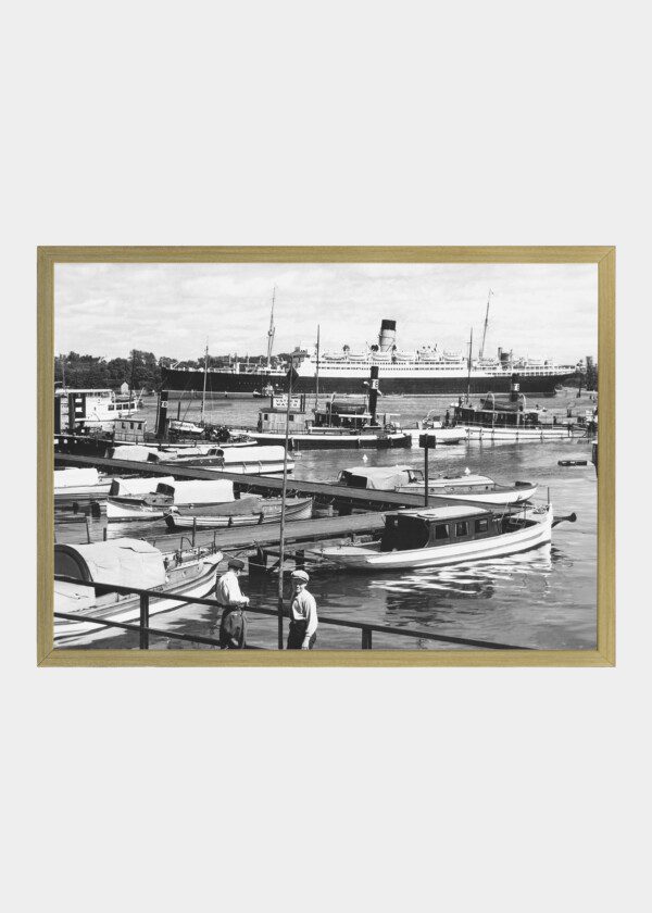 DROTTNINGHOLM ANLÖPER STOCKHOLM 1920 TALET