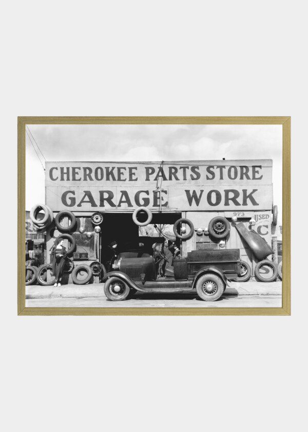 AUTO PARTS SHOP. ATLANTA, GEORGIA,1936