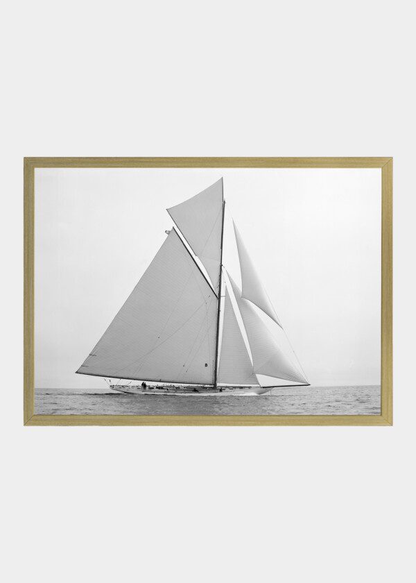 YACHT CONSTITUTION SLOOP 1901 SIDEVIEW