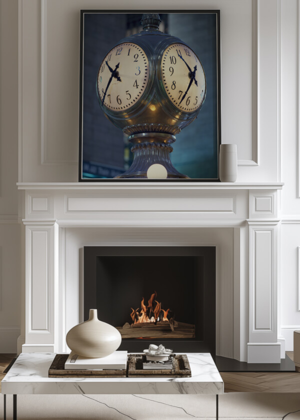 CONCOURSE CLOCK AT GRAND CENTRAL STATION, NEW YORK, NEW YORK 1980