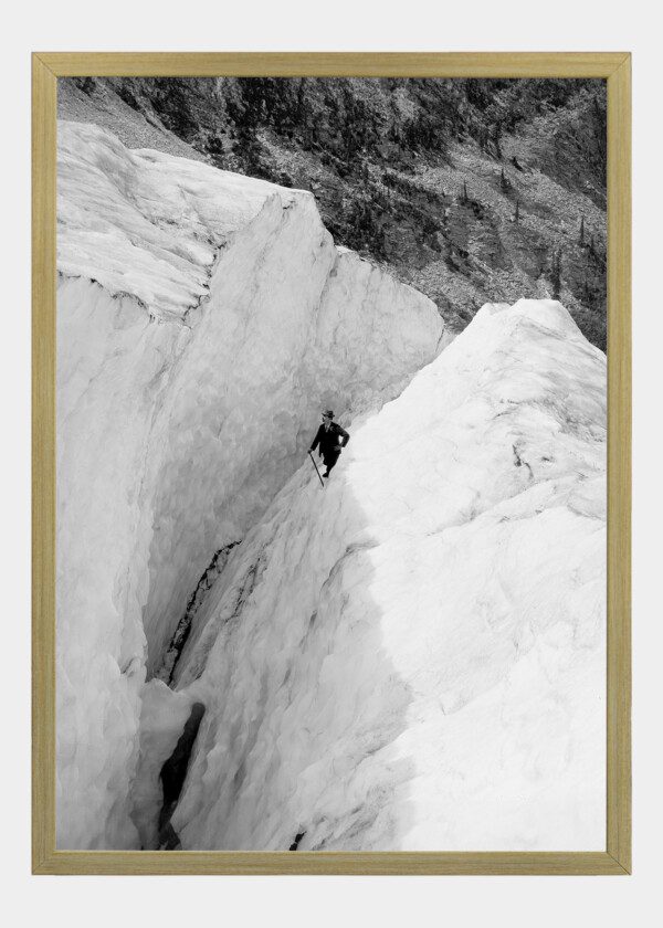 CREVASSE FORMATION, ILLECILLEWAET GLACIER, SELKIRK MTS. B.C 1903