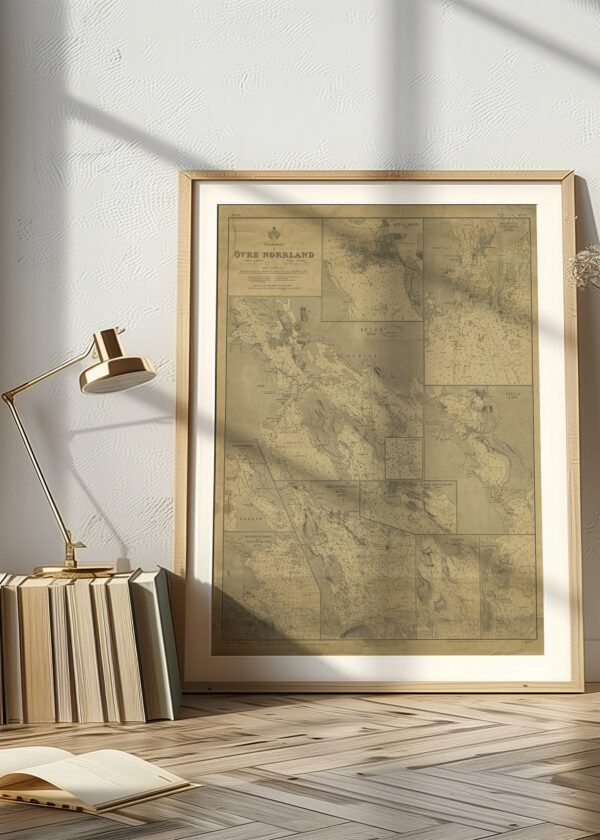 LAKE MAP ÖVRE NORRLAND