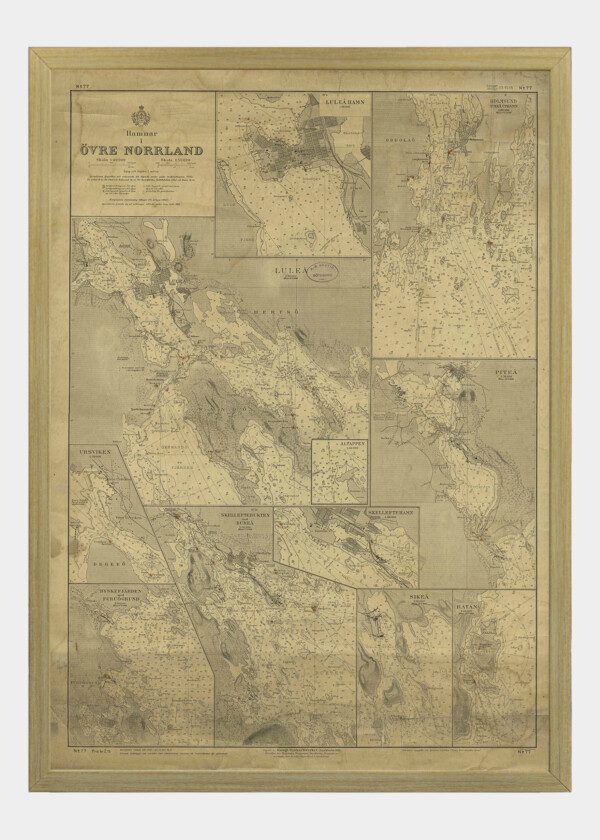 LAKE MAP ÖVRE NORRLAND