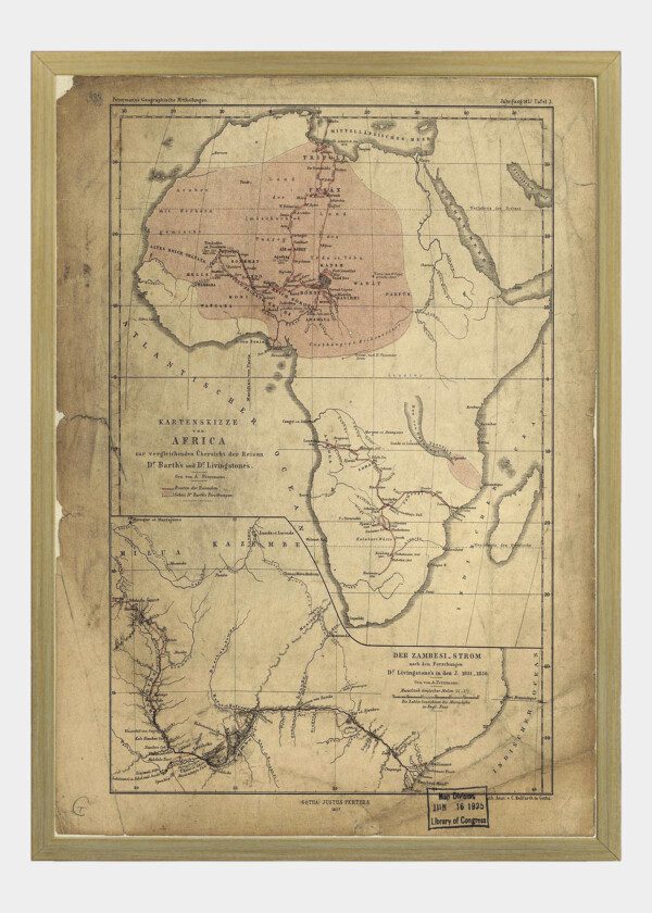 MAP OF AFRIKA