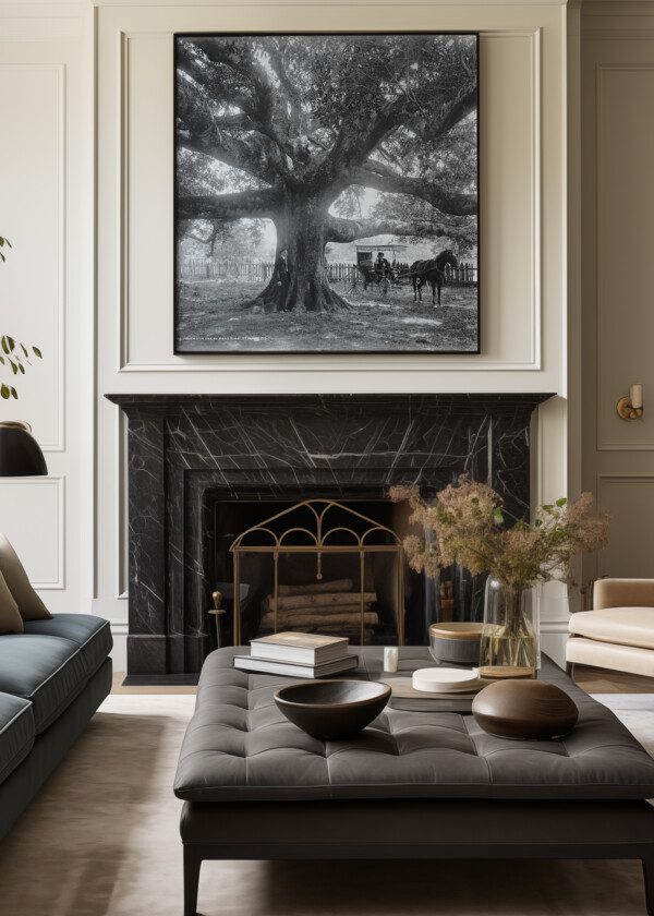 THE MAMMOTH OAK. AT PASS CHRISTIAN. MISS.