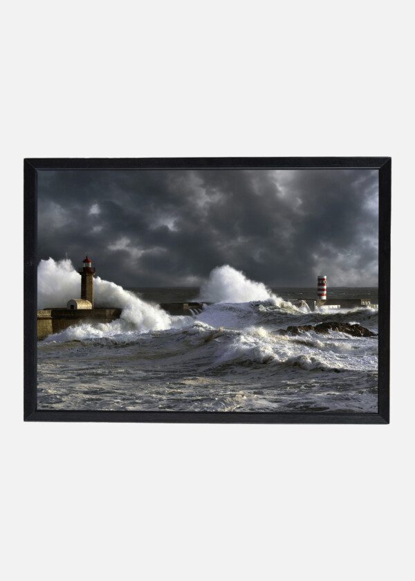 LIGHTHOUSE IN STORM