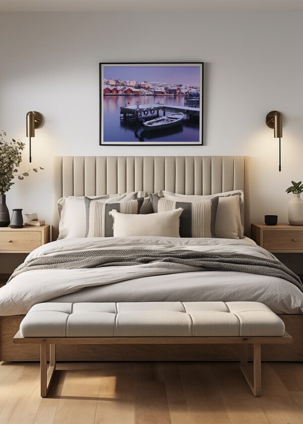 WINTER IN THE FISHING STOCK
