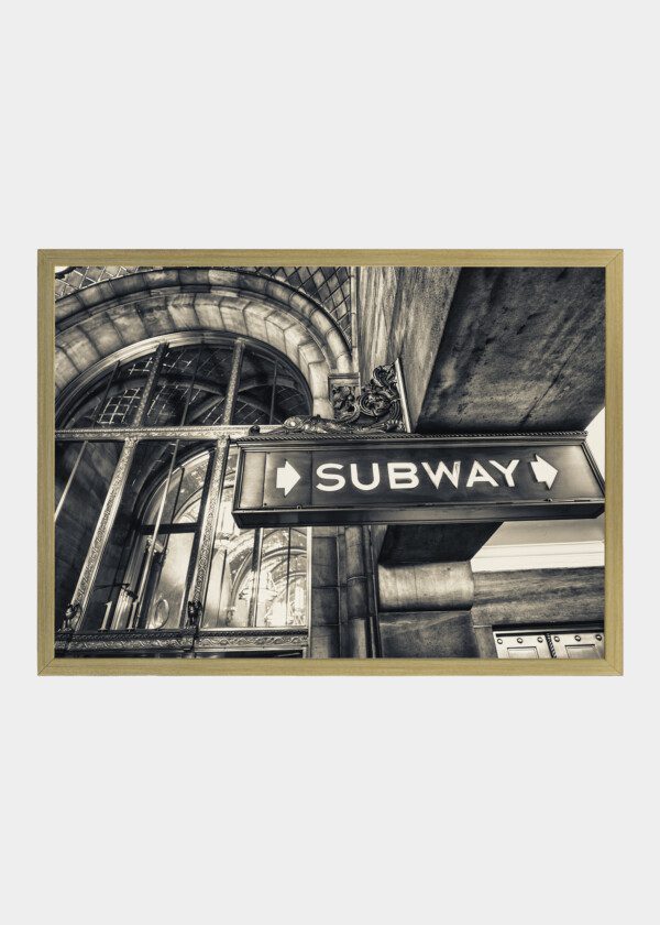 SIGN SUBWAY