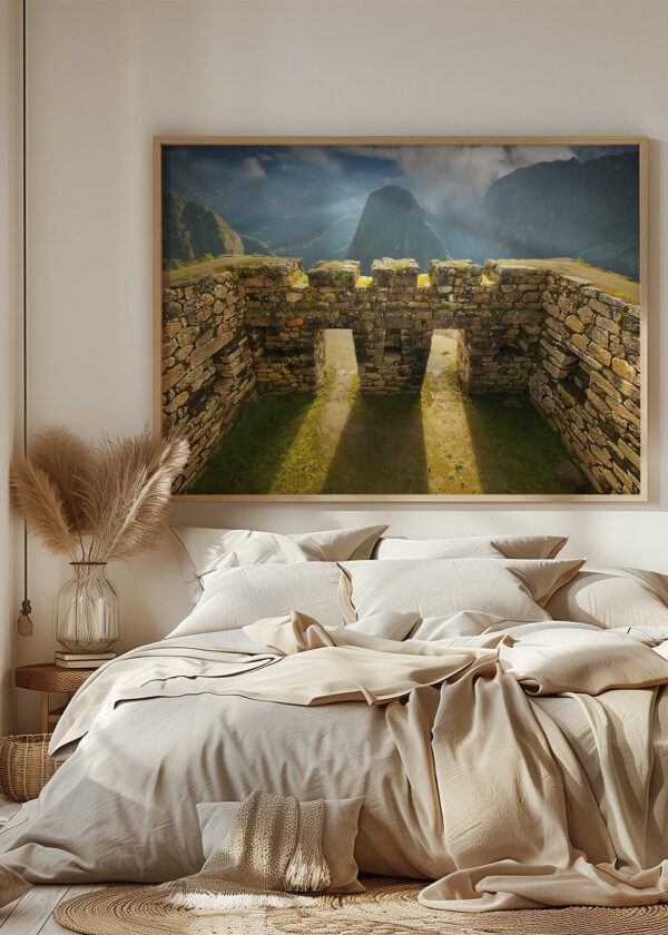 RUINS IN THE MOUNTAINS