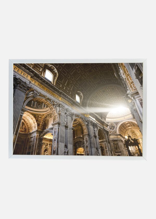 INTERIOR, ST. PETER'S BASILICA