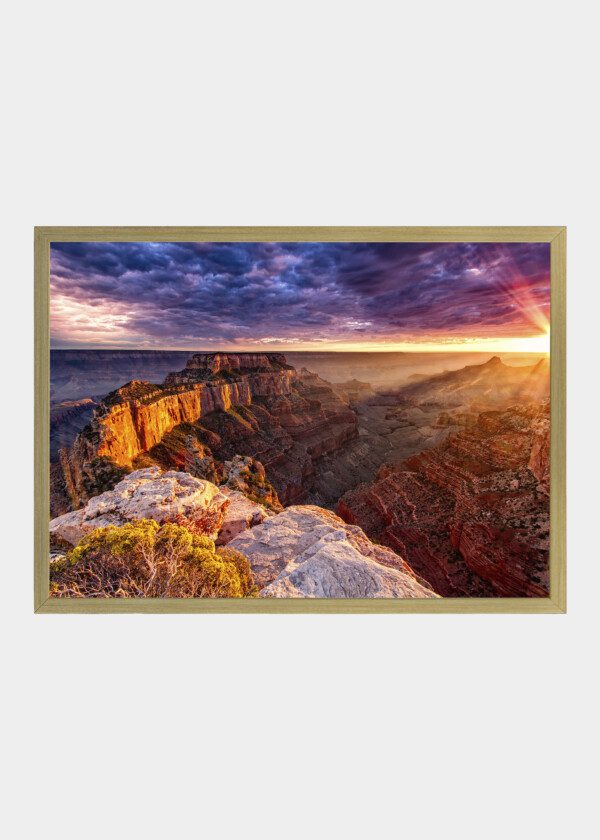 SUNRISE OVER THE MOUNTAINS