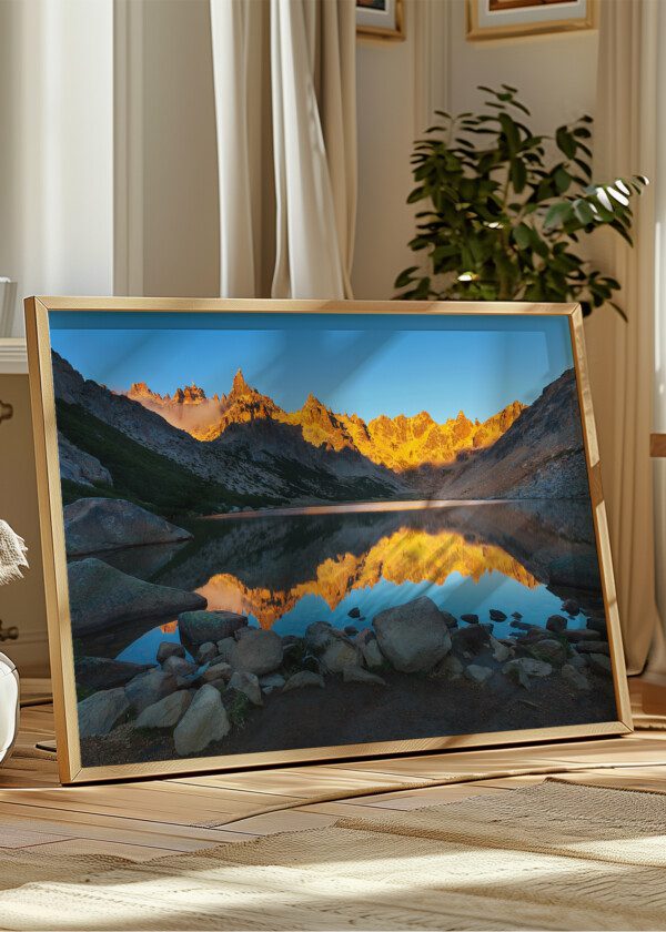LAKE AMONG THE MOUNTAINS