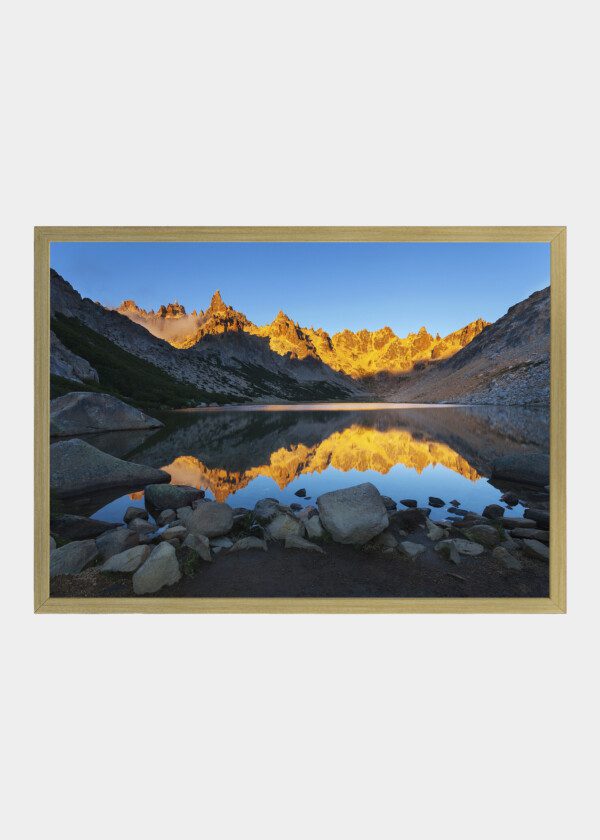 LAKE AMONG THE MOUNTAINS
