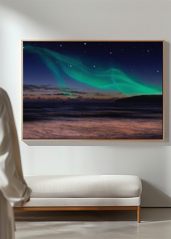 NORTHERN LIGHTS AND STARS