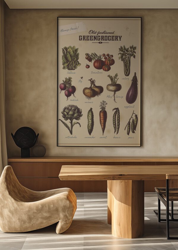 POSTER VEGETABLES