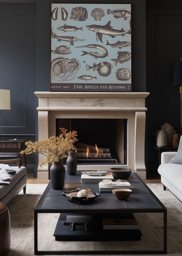 POSTER FISH AND SEAFOOD