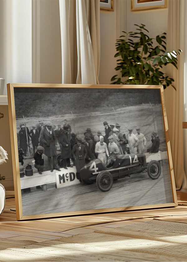 BOB MCDONOGH, WINNER OF 250 MILE AUTO RACE, [10/26/25]