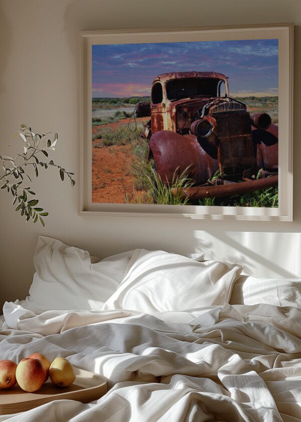 RUSTY SCRAP TRUCK