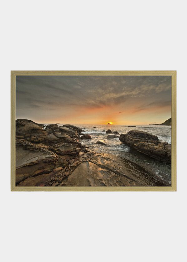 SUNRISE OVER THE SEA