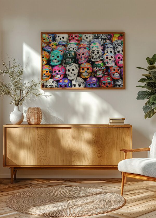 COLORFUL SKULLS