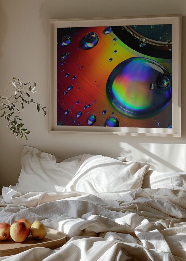 WATER DROP ON CD