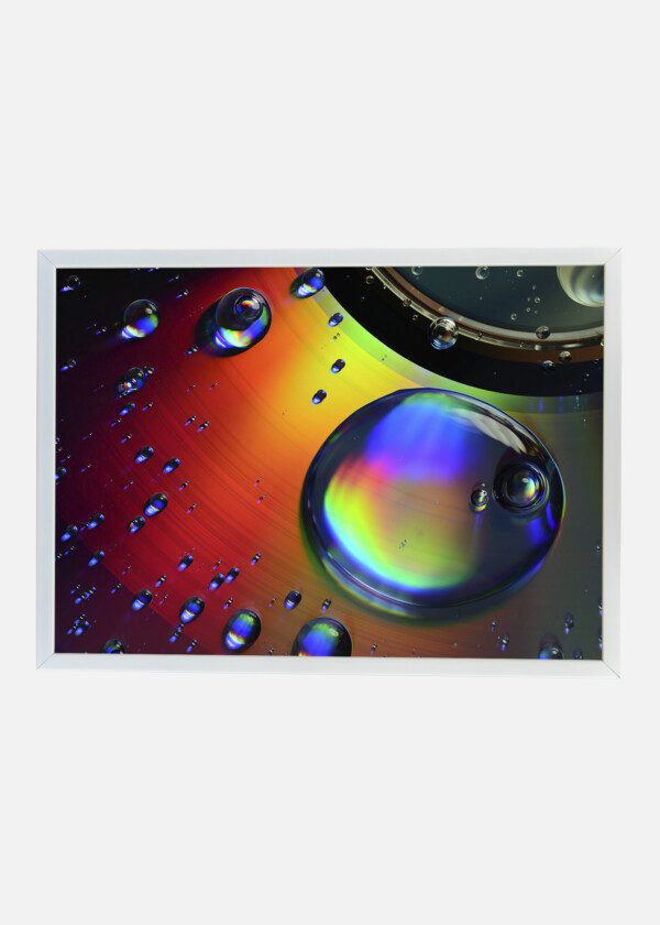 WATER DROP ON CD