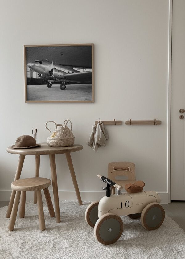 SHINY VINTAGE AIRPLANE 1933
