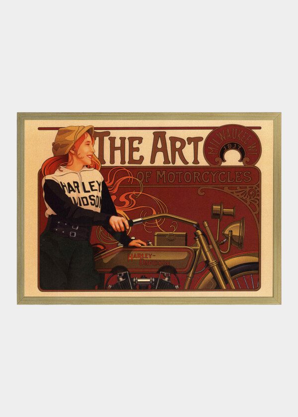 HARLEY-DAVIDSON VINTAGE POSTER