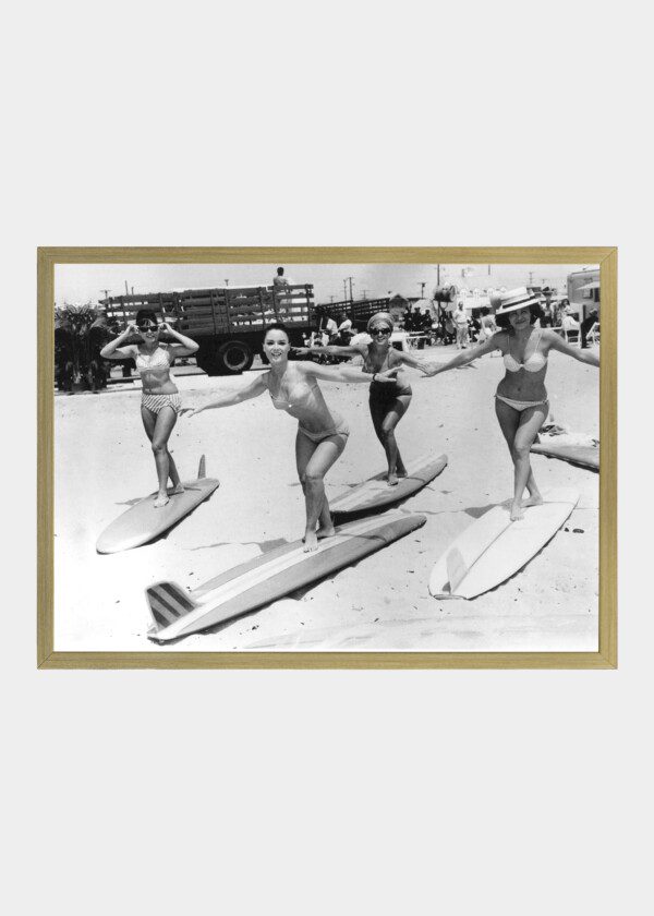 MODELS ON SURFBOARDS
