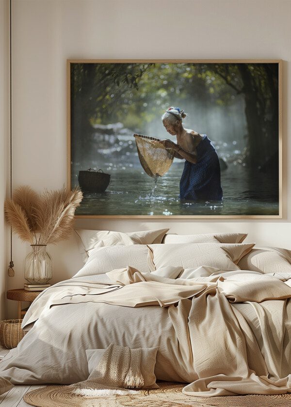 FISHING ASIAN LADY