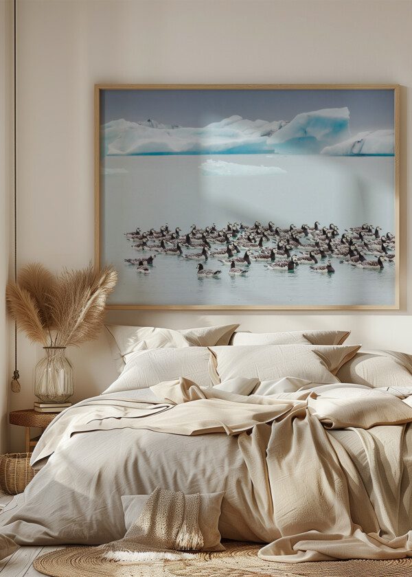 SEABIRDS AMONG ICEBERGS