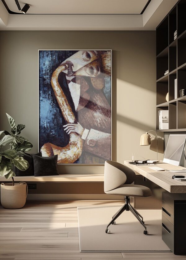 PAINTING MUSICIAN