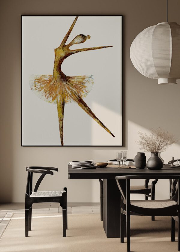 PAINTING BALLET DANCER