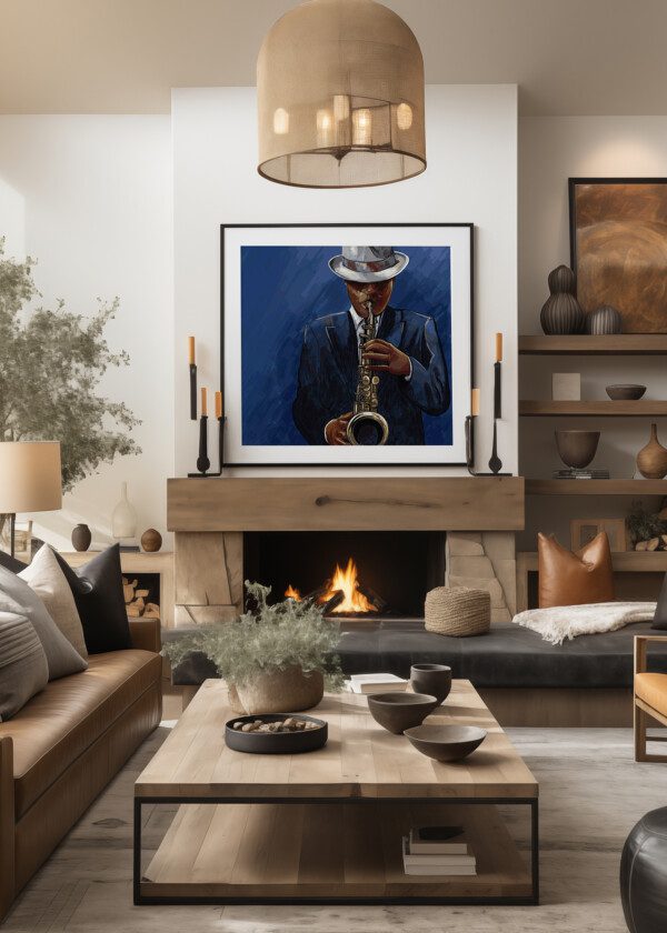 PAINTING MUSICIAN