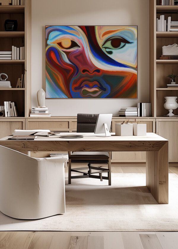 PAINTING. FACE