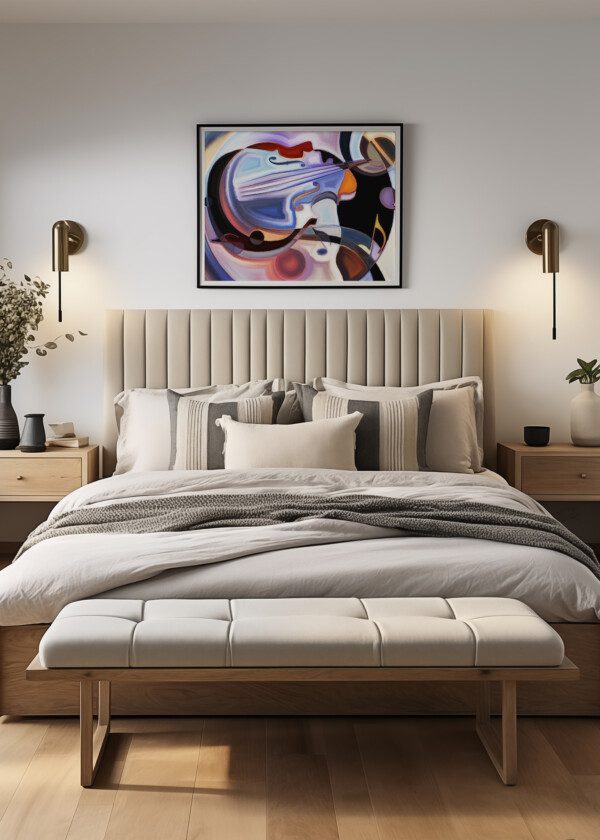 PAINTING. VIOLIN