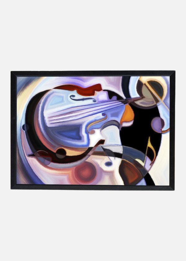 PAINTING. VIOLIN