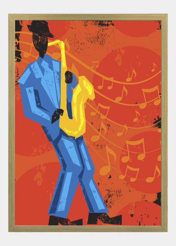 ILLUSTRATION SAXOFNIST