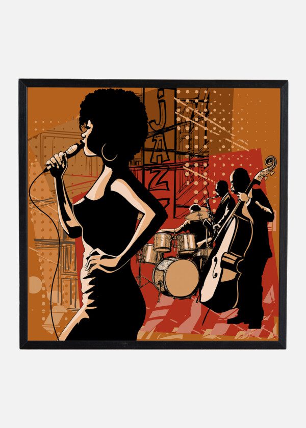 ILLUSTRATION JAZZ SINGER