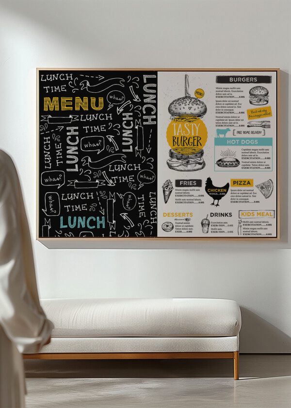 PRINTED MATTER. MENU