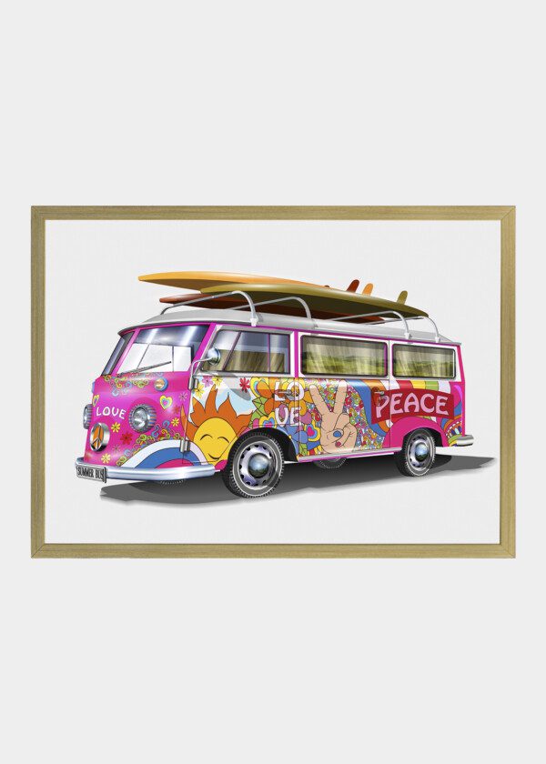 ILLUSTRATION PUBLIC TRANSPORT BUS