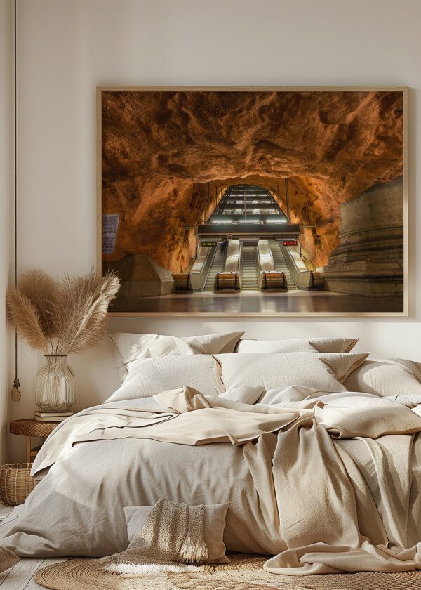 STOCKHOLM METRO ART COLLECTION AFTER RECENT RENOVATION