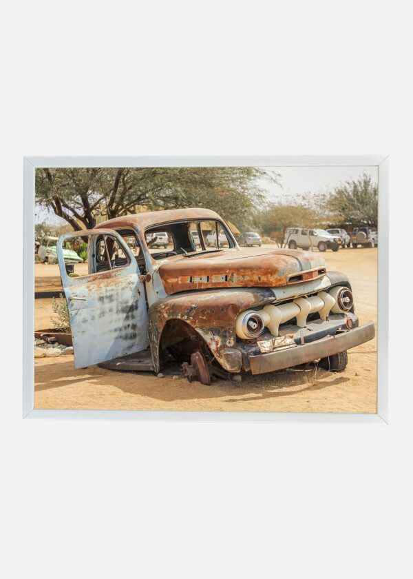 RED SCRAP TRUCK
