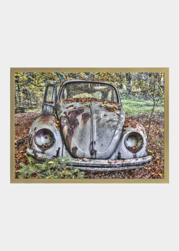OLD RUSTY PEOPLE WAGON