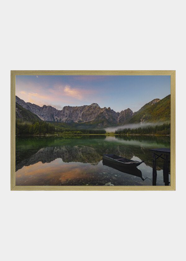 LAKE AND MOUNTAINS
