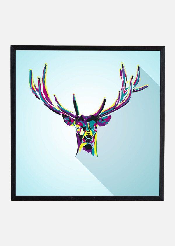 ILLUSTRATION. DEER HEAD