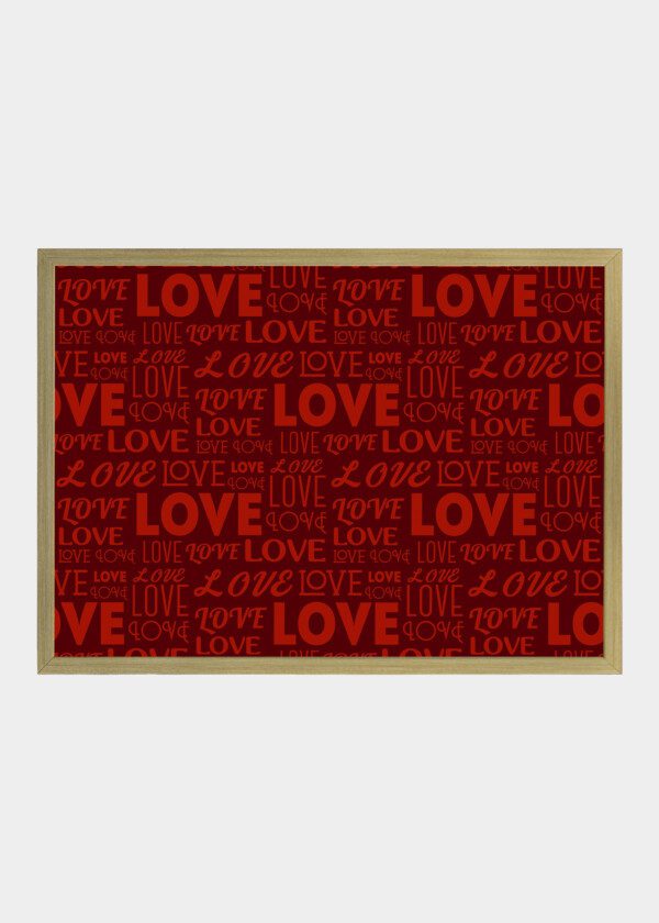 TEXT BOARD. LOVE