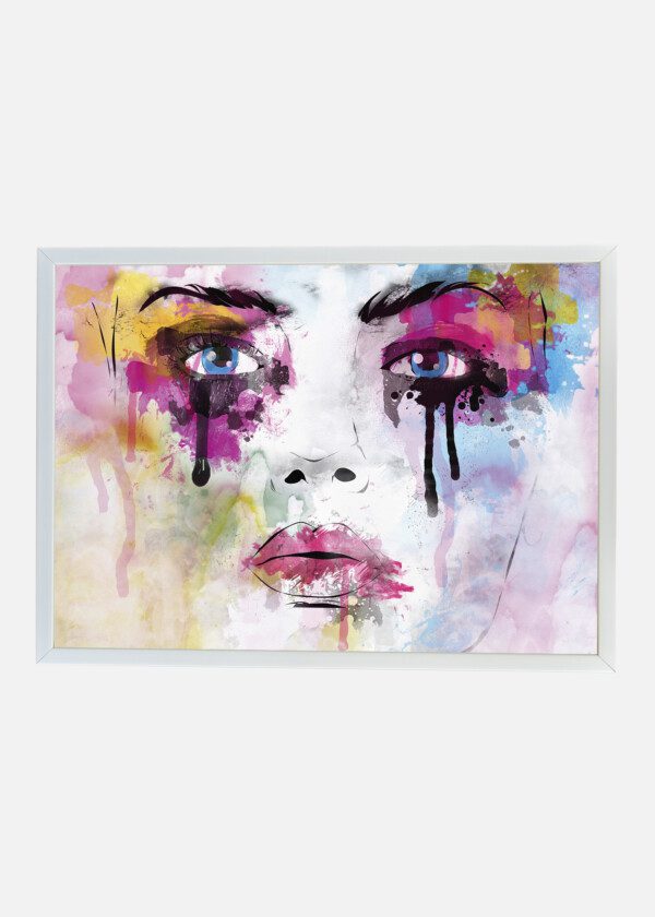 ILLUSTRATION. WOMAN FACE