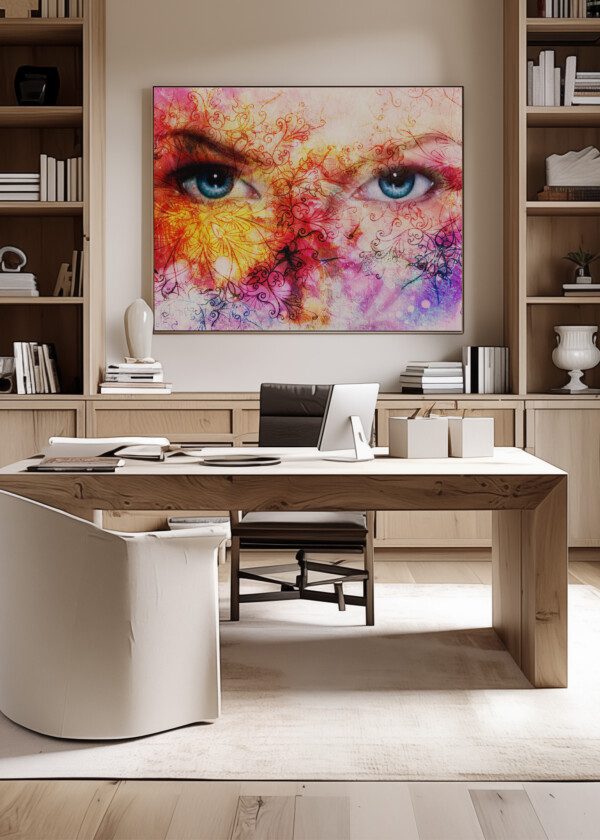ILLUSTRATION. WOMAN FACE